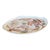 Hand Painted Coastal Seashell Porcelain Tray by Carol Psches With Gilt Edge For Sale