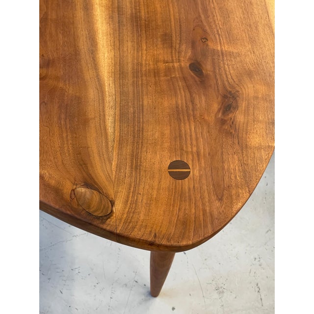 Early 20th Century Scandinavian Mid-Century Guitar Pick Leaf Table For Sale - Image 17 of 18