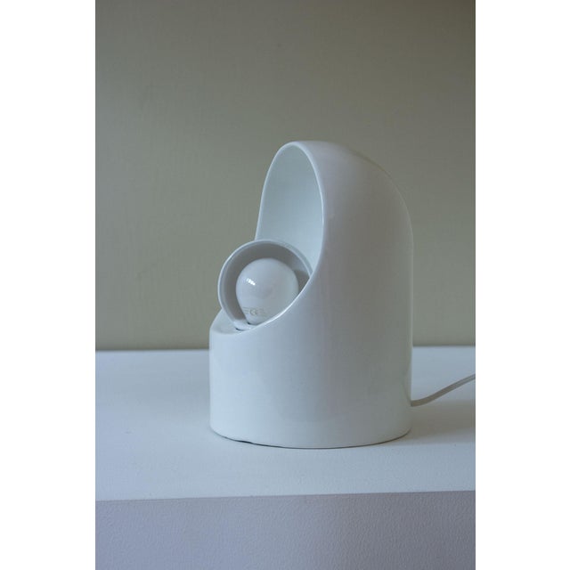 Italian Ceramic Table Lamp by Marcello Cuneo for Teh, 1970s For Sale - Image 6 of 11