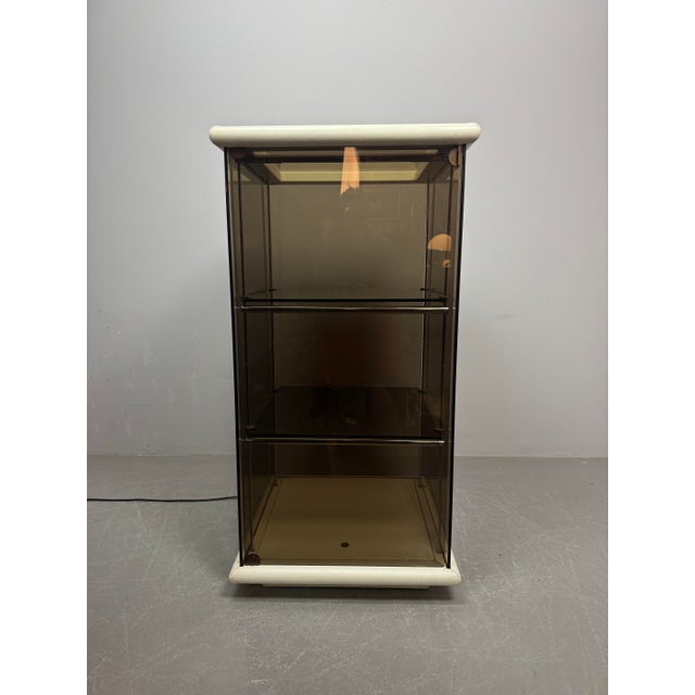 Mid-Century Modern Mid-Century Italian Bogo Vetrinetta Showcase Cabinet by Carlo Bartoli for Rossi Di Albizzate, Italy, 1970s For Sale - Image 3 of 17