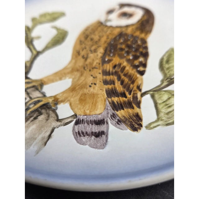 Late 20th Century Owl Plate by Goebel For Sale - Image 15 of 18