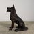 2010s Sitting German Shepherd Bronze Sculpture – 29”h For Sale - Image 5 of 10