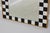 Carvers Guild Whimsical Black & White Checkered Tile Mirror For Sale - Image 10 of 11