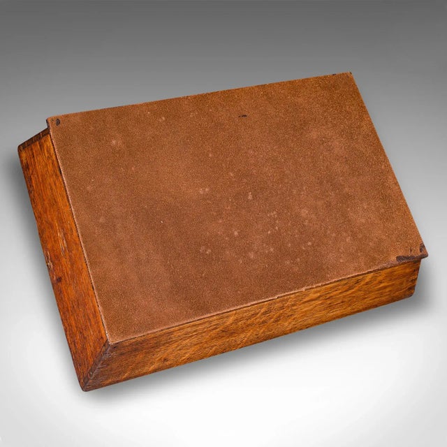 Antique Ladies Country Kitchen Work Box, English, Oak, Garden Trug, Victorian For Sale - Image 9 of 9