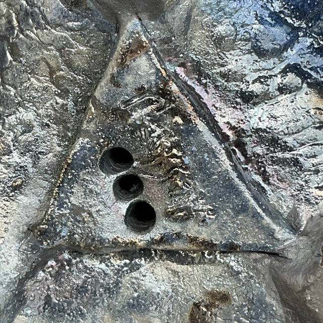 Vintage Boho Signed Studio Pottery Owls - Set of 2 For Sale - Image 11 of 12