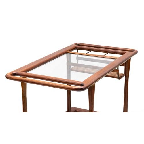 1950s Vintage Bar Cart from Cassina, Italy 1950s For Sale - Image 5 of 8