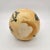 Mid 20th Century Handcrafted Organic Ceramic Weed Pot with Teal and Iron Drip Glaze For Sale In Philadelphia - Image 6 of 12