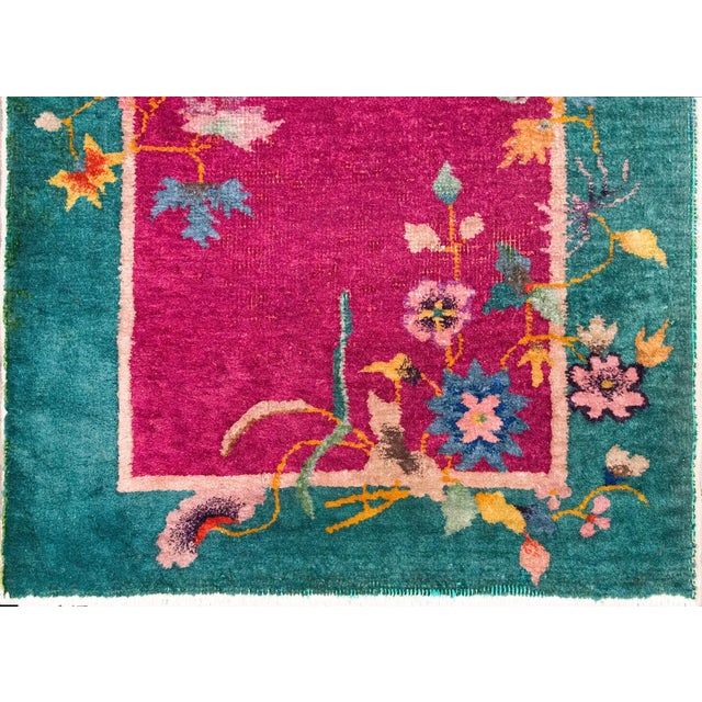 Early 20th Century Chinese Art Deco Rug For Sale - Image 12 of 14