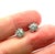 Natural Sapphire Diamond Stud Earrings 14k White Gold 1.62 TCW Certified For Sale - Image 12 of 18