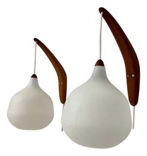 Wall Lights by Uno & Östen Kristiansson for Luxus, 1950s, Set of 2