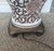 Mid 20th Century Vintage 70s Brown & White Chinoiserie Floral Ginger Jar Table Lamp For Sale - Image 5 of 15