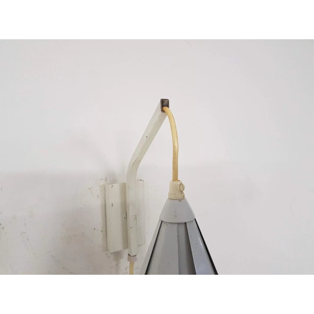 1960s White Wall Lamp by Werner Schou, 1960s For Sale - Image 5 of 9