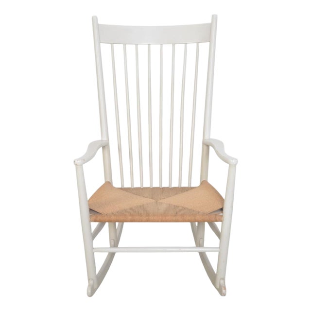 J16 Rocking Chair from Hans Wegner, 1990s For Sale