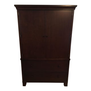 Pottery Barn Valencia Armoire For Sale