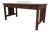 Stickley Mission Oak Spindle Side Office Desk For Sale