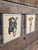 Eggshell Vintage Needlepoint Zebra & Giraffe Framed Wall Art – Set of Two For Sale - Image 8 of 12