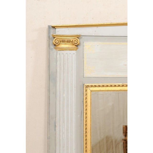 French Overmantle Mirror, 19th Century For Sale - Image 9 of 10