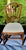 Wood 1970s Ethan Allen Mahogany Hepplewhite Shield Back Dining Chairs in Knoll Fabric - Set of 6 For Sale - Image 7 of 18