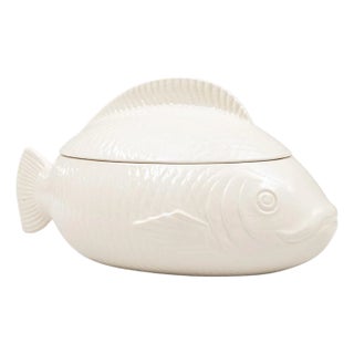 20th Century French Special Edition Porcelain Tureen With Lid For Sale