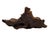 Brown Large Carved Mahogany Sculpture of Two Reclining Women, Circa 1970s For Sale - Image 8 of 18