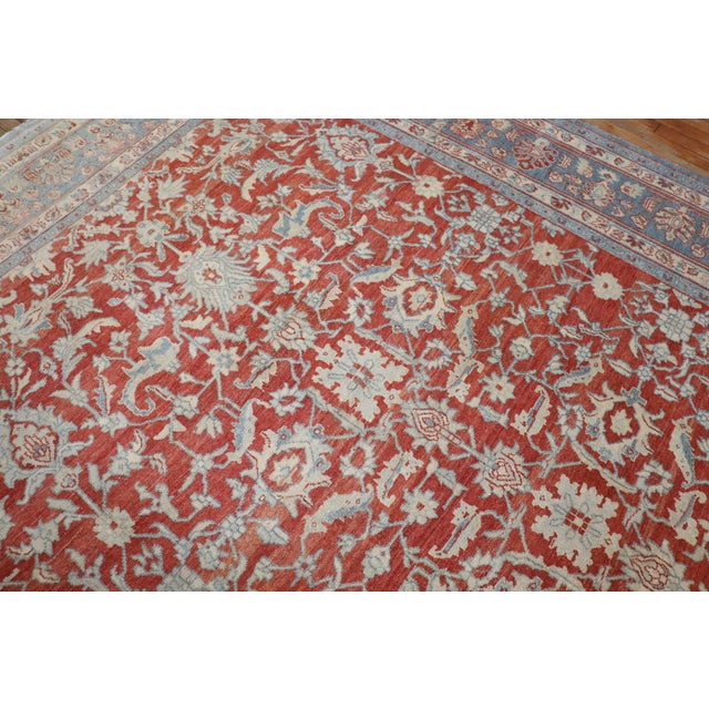 Zabihi Collection Oversize Persian Bibikabad Rug For Sale - Image 11 of 12