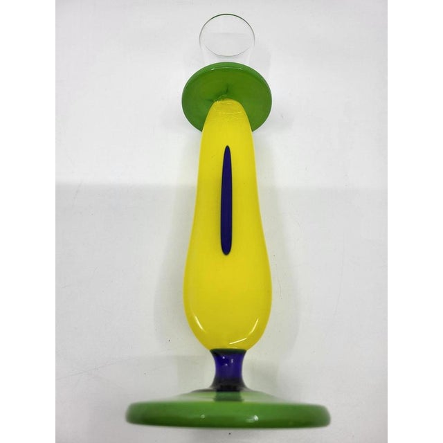 Bag Blown Glass Candleholder from Barosier & Toso For Sale - Image 7 of 13