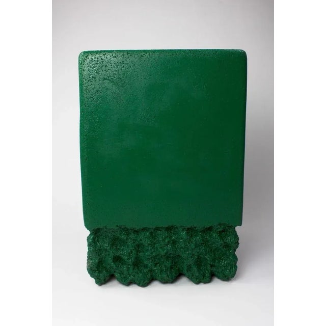 I'm Floating IV coffee table by Louise Bankander One of a kind, signed, 2022. Dimensions: 30.5 x 30.5 x 47 cm. Materials:...