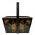 Black Antique, Chinese Hand Painted Meal Delivery and Lunch Box For Sale - Image 8 of 9
