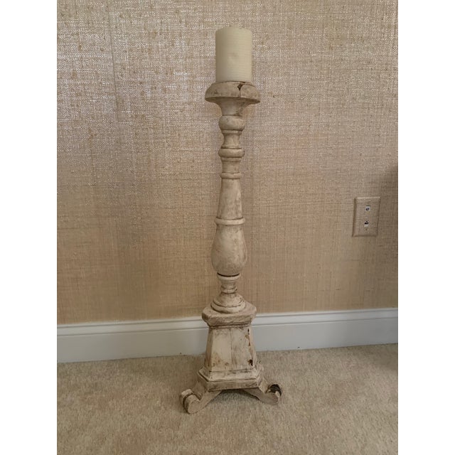 Large French Country Candlesticks a Pair Chairish