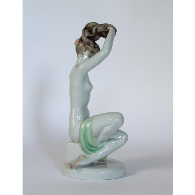 Vintage Herend Porcelain Nude Female Sculpture For Sale In Milwaukee - Image 6 of 12