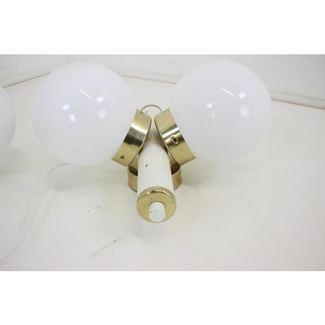 Mid-Century Set of 2 Wall Lamps attributed to Instala Jilove, 1970s, Set of 2 For Sale - Image 11 of 15