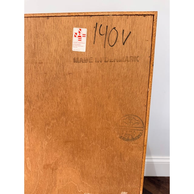 Vintage Danish Modern Teak Nightstands – Pair by Nordisk Andels-Eksport (Denmark), A Pair For Sale - Image 17 of 17