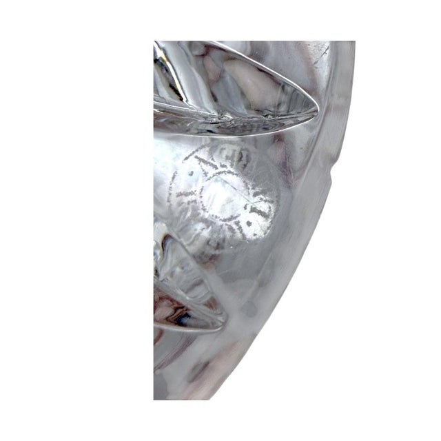 Late 20th Century Ralph Lauren Glen Plaid Crystal Decanter With Stopper Made in Poland For Sale - Image 10 of 13