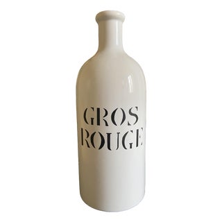 French Bottle Vase from Charolles, 1960s For Sale