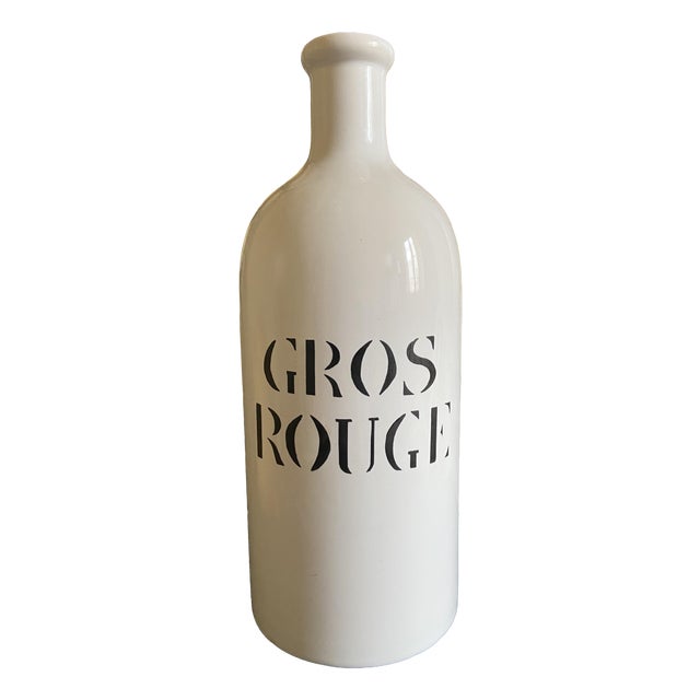 French Bottle Vase from Charolles, 1960s For Sale