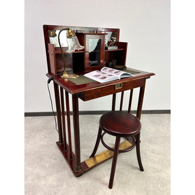 Small Secession Writing Table, 1890s For Sale - Image 3 of 13