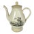 Antique 18th-Century German Kollitsch Hand Painted Coffee Pot For Sale