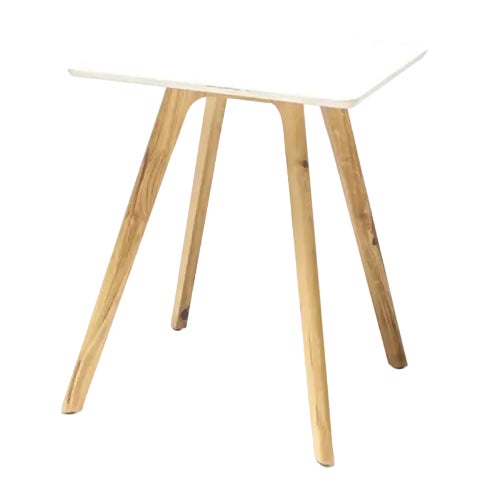 Square Slice Cafe Table, 2010s | Chairish