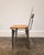 Robert Josten 1980s Attributed to Robert Josten Aluminum and Cherry Postmodern Industrial Dining Chairs Set of 8 For Sale - Image 4 of 11