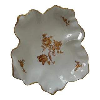 Vintage Limoges France Gold Plate For Sale