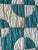 Vintage Teal + Soft Yellow Cotton Drunkard's Path Circle Quilt, Circa 1930s-40s For Sale - Image 14 of 18