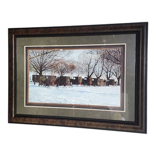 Late 20th Century Dan Patterson Lithograph - The Sabbath For Sale
