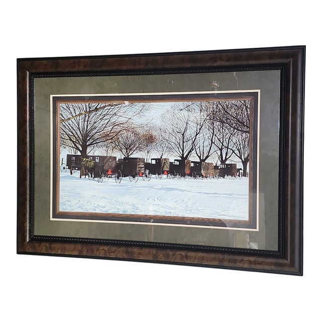 Late 20th Century Dan Patterson Lithograph - The Sabbath For Sale