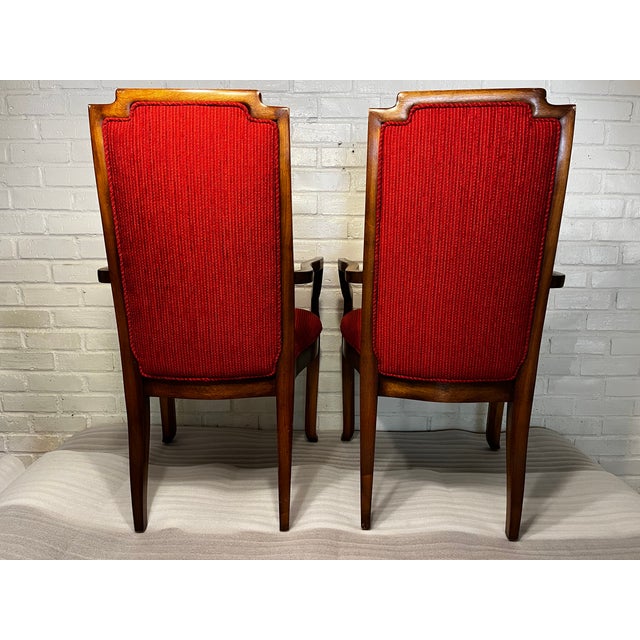 1960s Pair Midcentury Albright & Zimmerman Dining Chairs Chairish