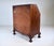 Brown Chippendale Mahogany Secretary Slant Top Desk, 1920's For Sale - Image 8 of 16