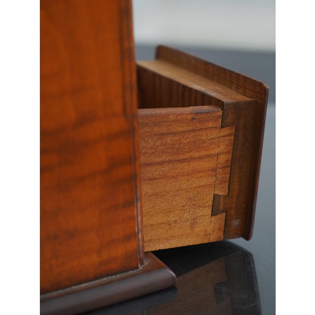1990s 1990s Eldred Wheeler Tiger Maple Pipe Box For Sale - Image 5 of 12