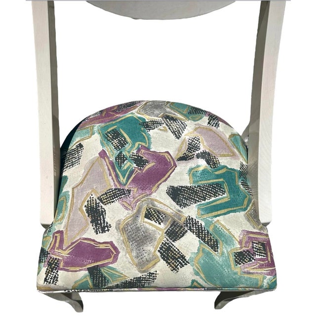 6 Lacquered Wood Hollywood Regency Dining Room Chairs by Pietro Costantini For Sale In West Palm - Image 6 of 14