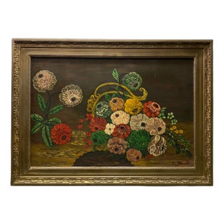 Roberto Gherardi, Still Flemish School, 1980s, Oil on Canvas For Sale