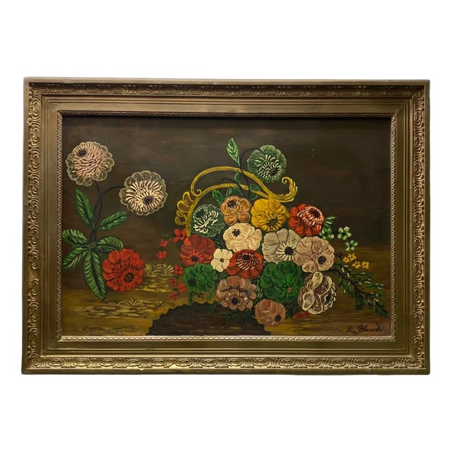 Roberto Gherardi, Still Flemish School, 1980s, Oil on Canvas For Sale