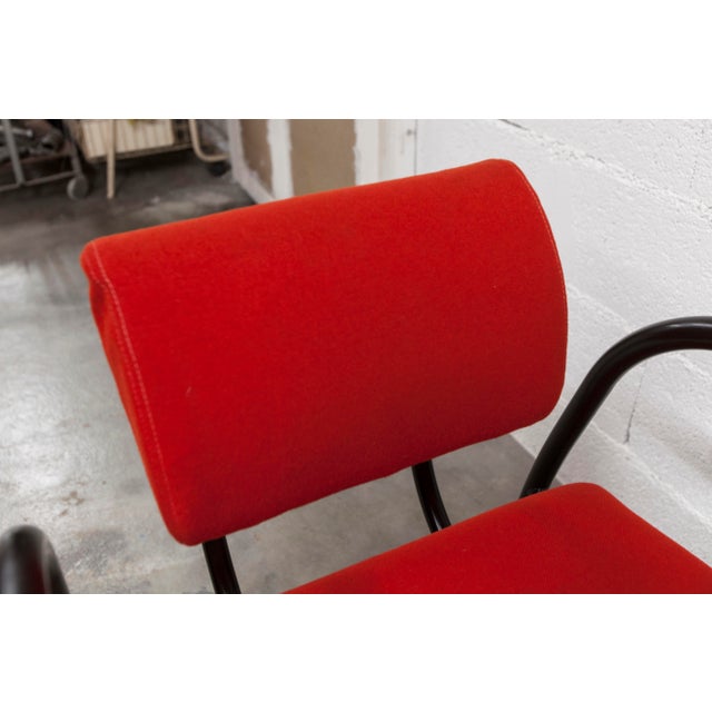 2000 - 2009 Red Sofa and Armchairs, 2001, Set of 3 For Sale - Image 5 of 18